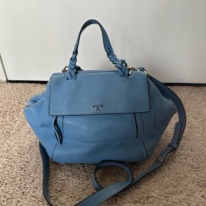 Tory Burch Blue Satchel